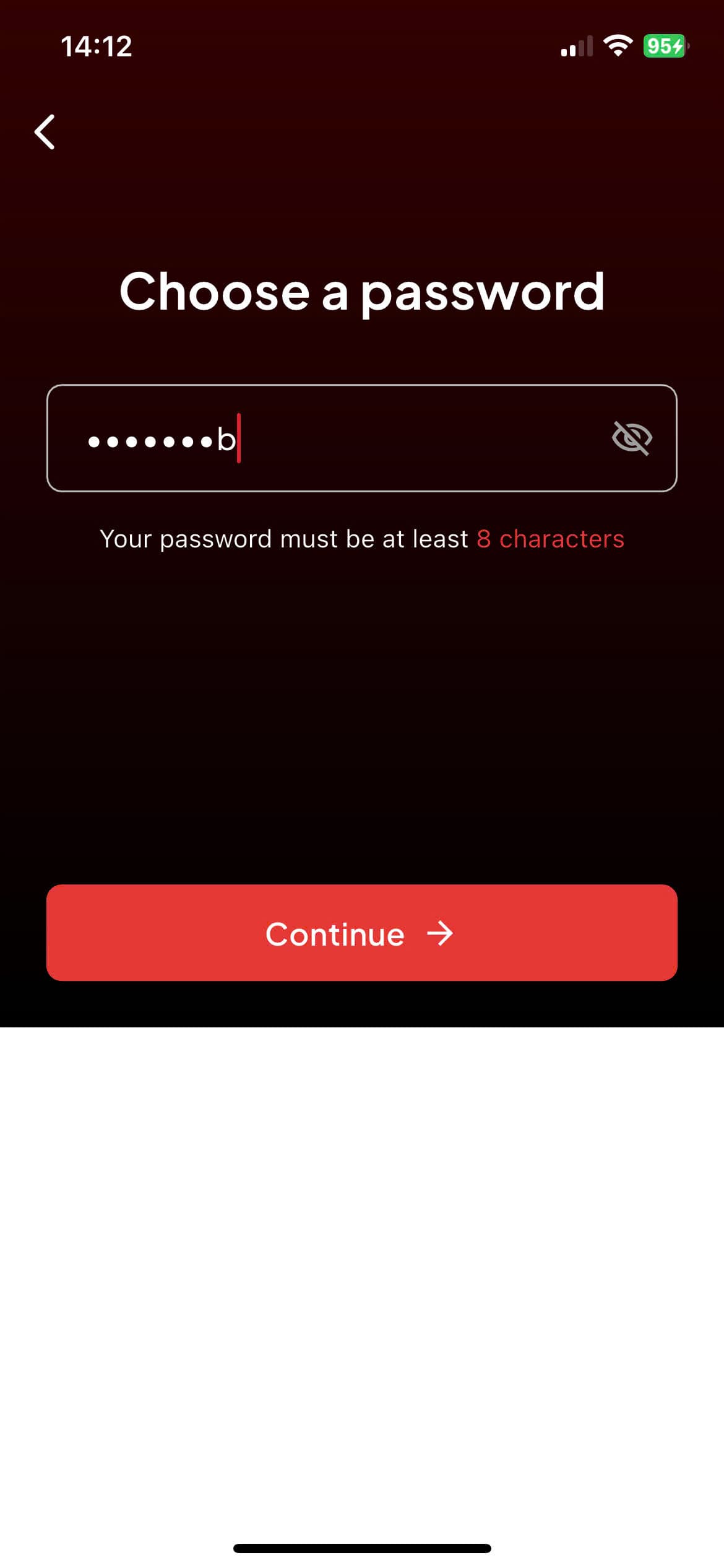 App screens 5